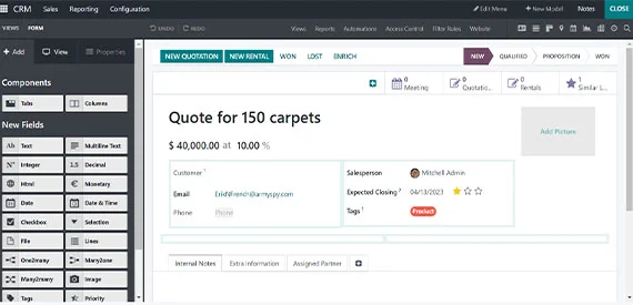 Odoo Development Software